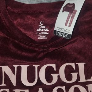 NWT JUSTICE PJ SET